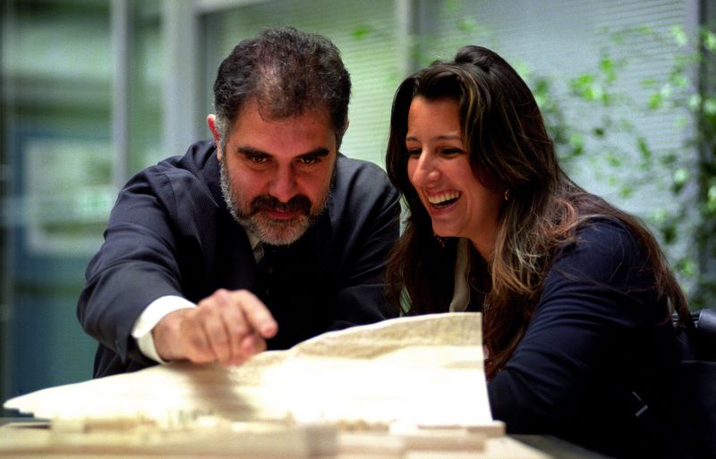 Enric Miralles and Benedetta Tagliabue