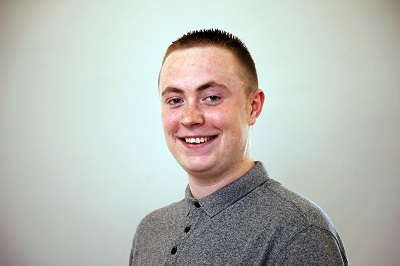 Portrait photograph of Apprentice James