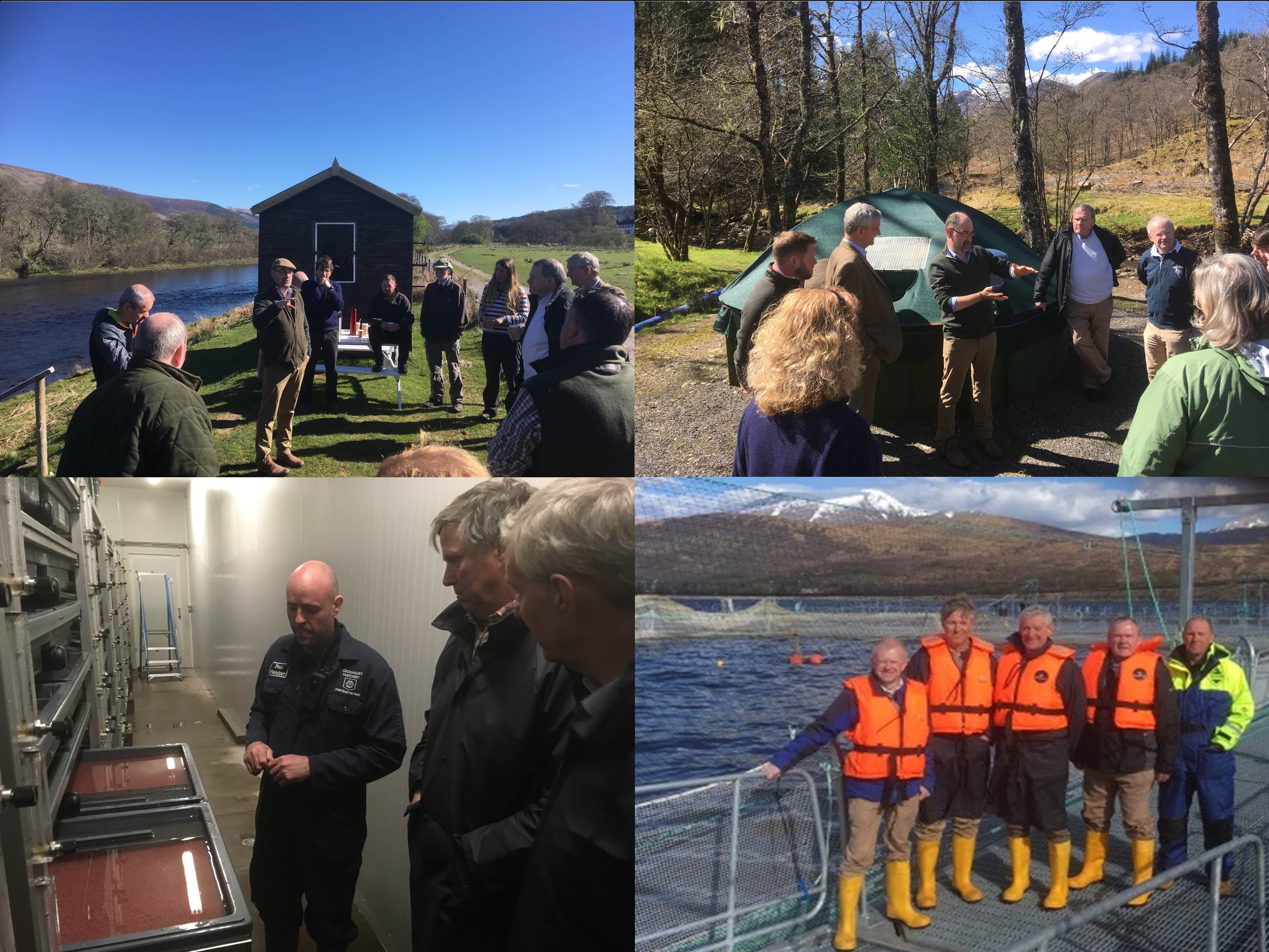 Image showing a Committee visit