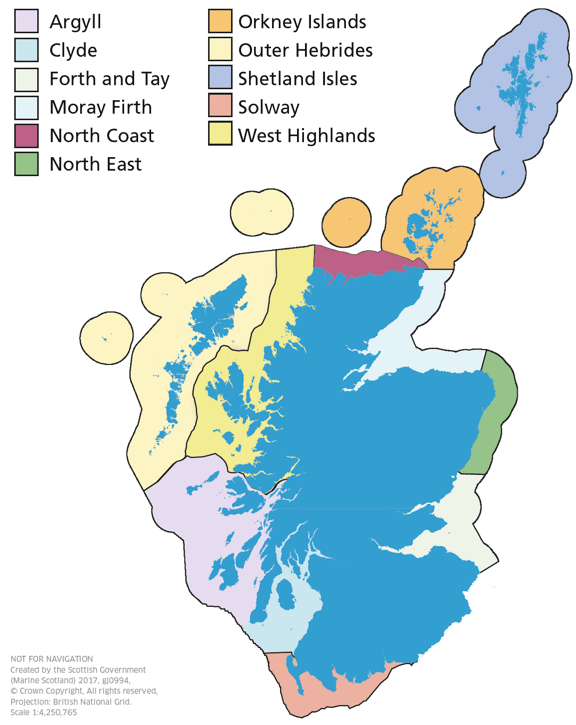 Scottish Marine Regions