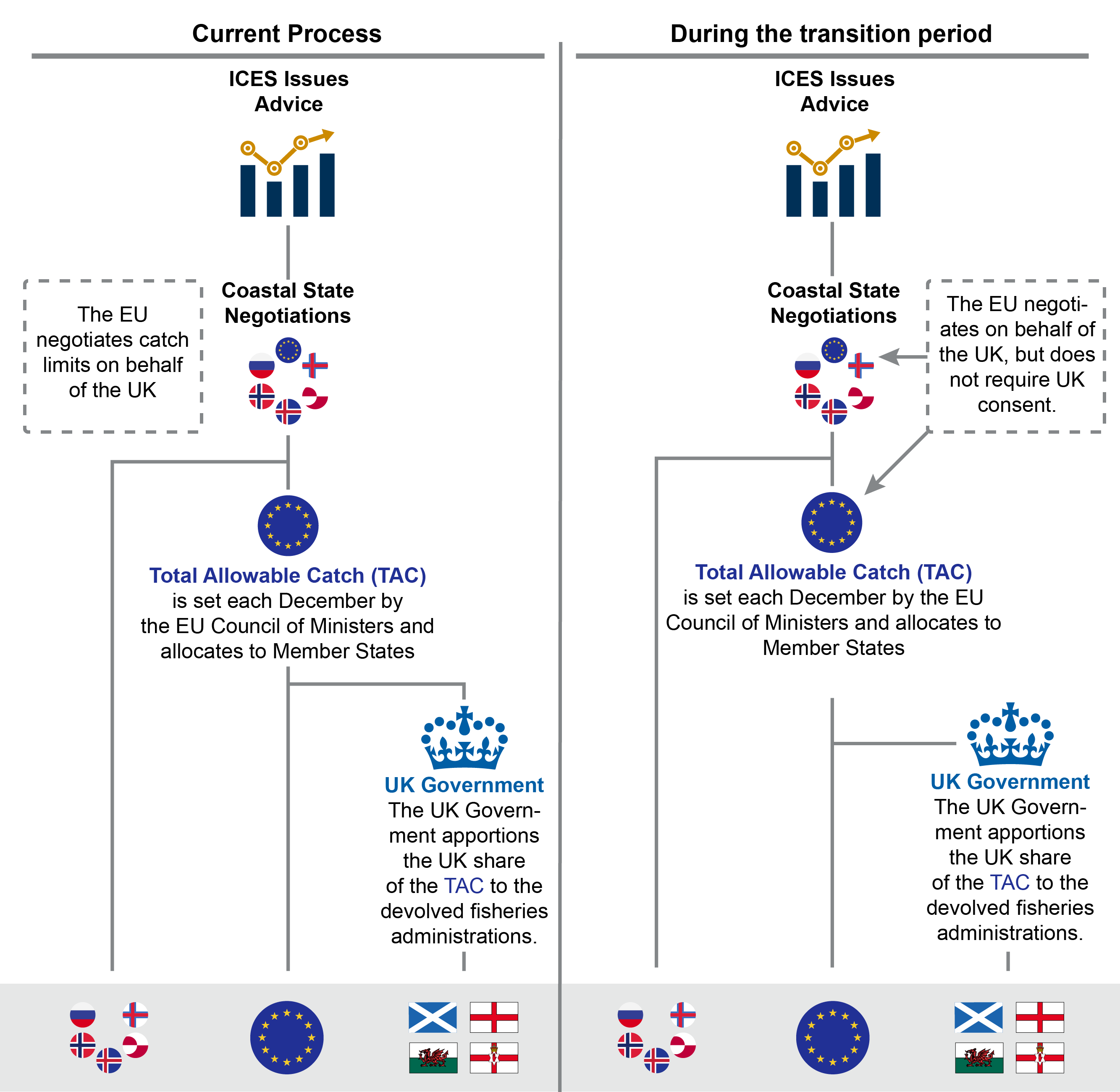 Process for determining fishing opportunities
